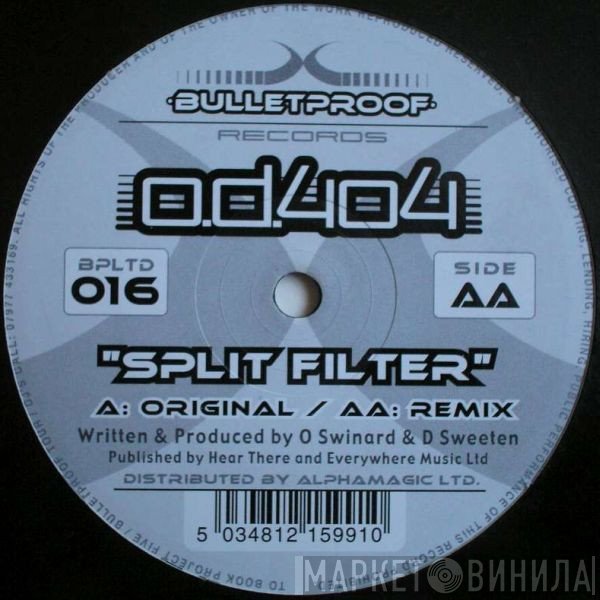 OD404  - Split Filter