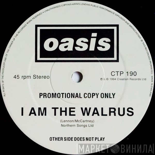 Oasis   - I Am The Walrus