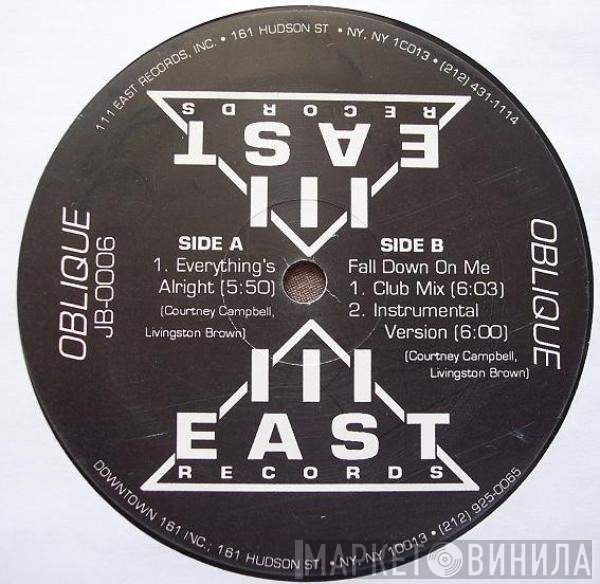 Oblique  - Everything's Alright / Fall Down On Me