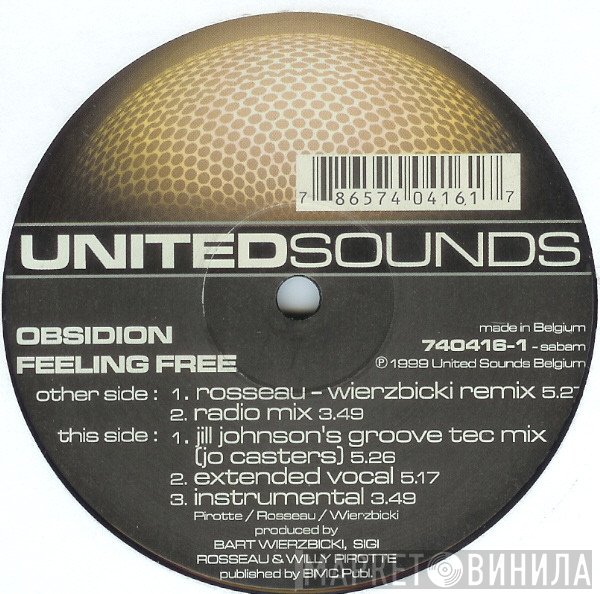 Obsidion - Feeling Free