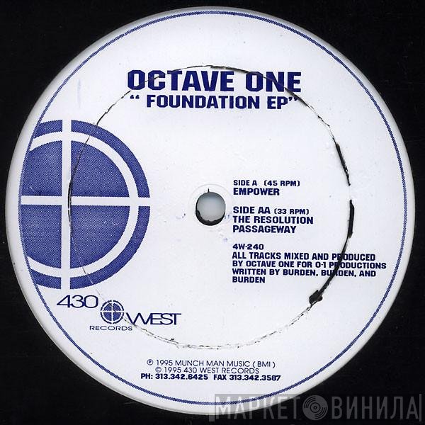 Octave One - Foundation EP