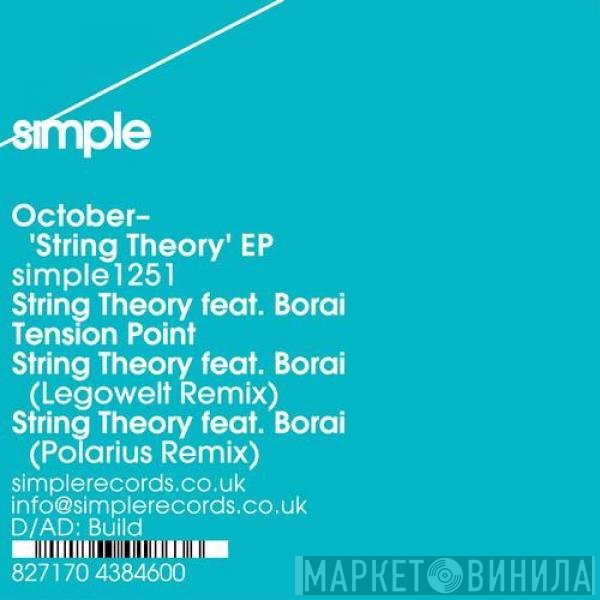 October  - String Theory