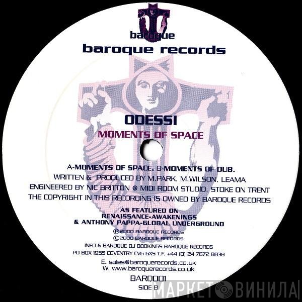 Odessi - Moments Of Space