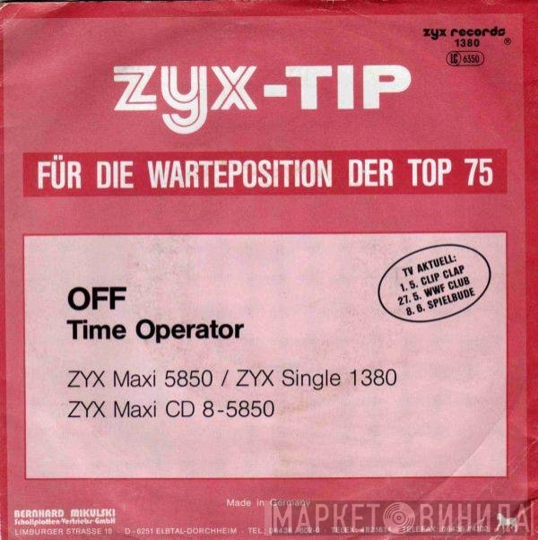 Off  - Time Operator