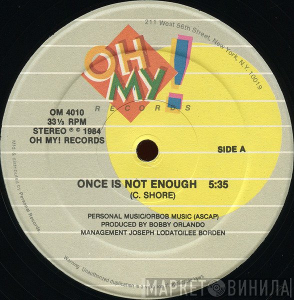 Oh Romeo  - Once Is Not Enough