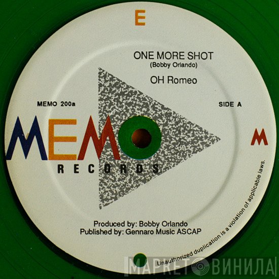 Oh Romeo  - One More Shot