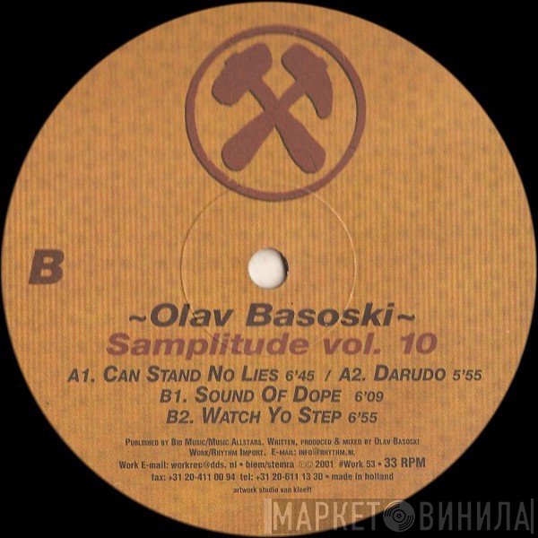 Olav Basoski  - Samplitude Vol. 10