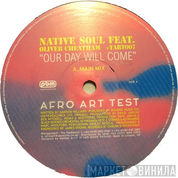 Oliver Cheatham, Native Soul - Our Day Will Come