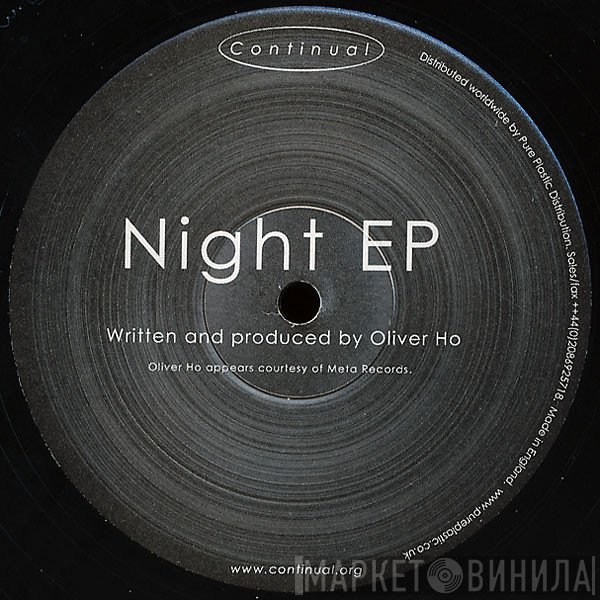 Oliver Ho  - Night EP