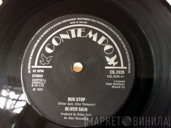 Oliver Sain - Bus Stop