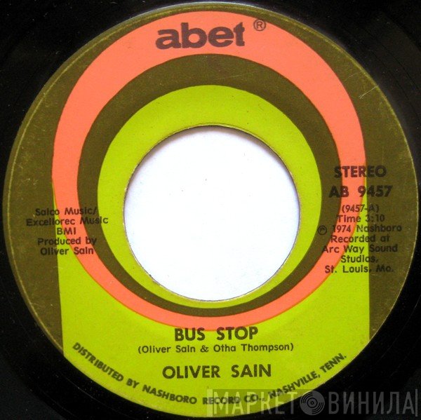 Oliver Sain - Bus Stop