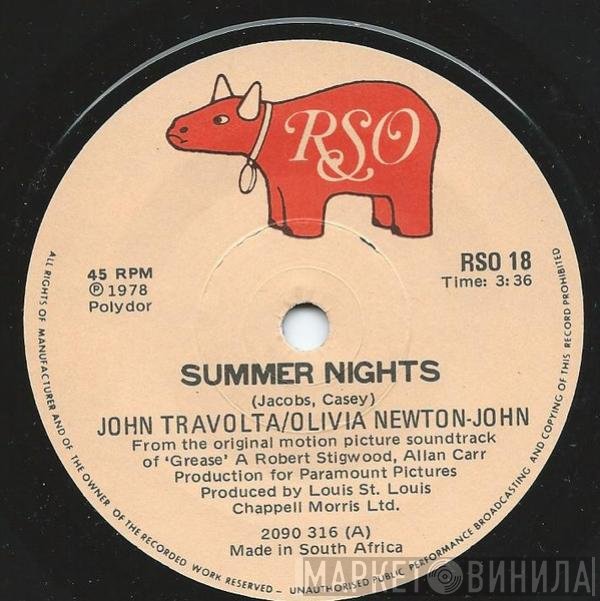 Olivia Newton-John, John Travolta, Louis St. Louis - Summer Nights / Rock 'N Roll Party Queen