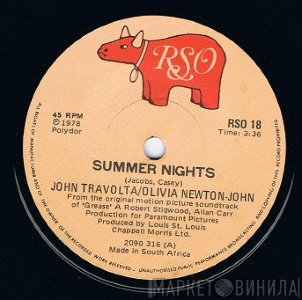 Olivia Newton-John, John Travolta, Louis St. Louis - Summer Nights / Rock 'n' Roll Party Queen