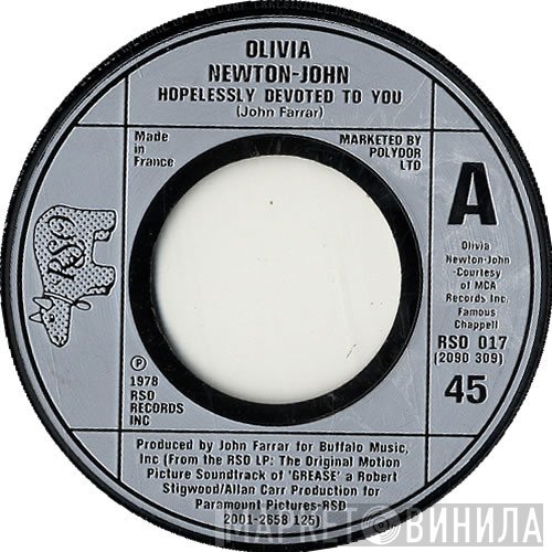 Olivia Newton-John - Hopelessly Devoted To You