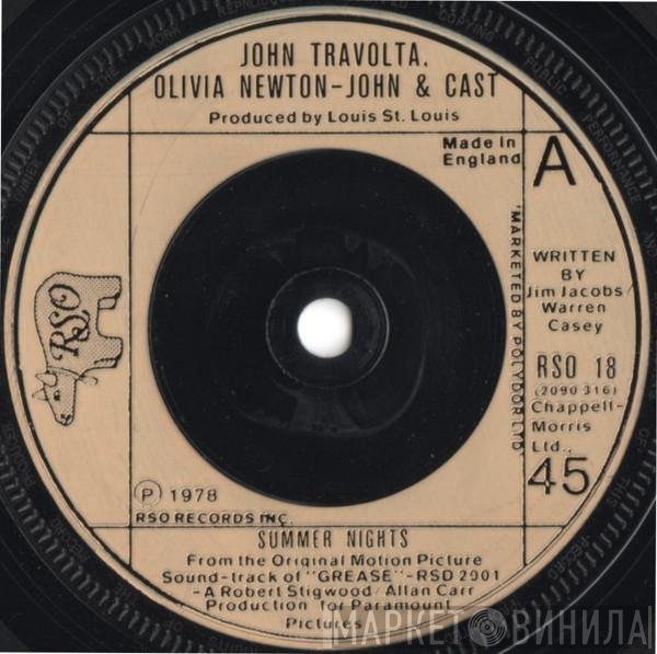 Olivia Newton-John, John Travolta, "Grease" Cast - Summer Nights