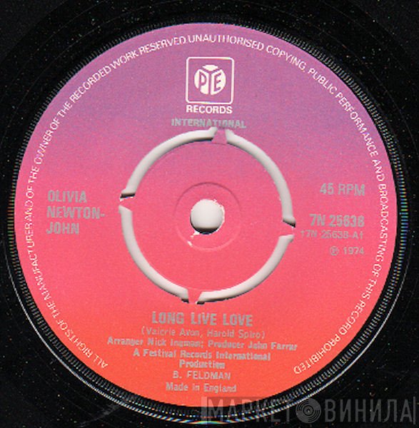 Olivia Newton-John - Long Live Love