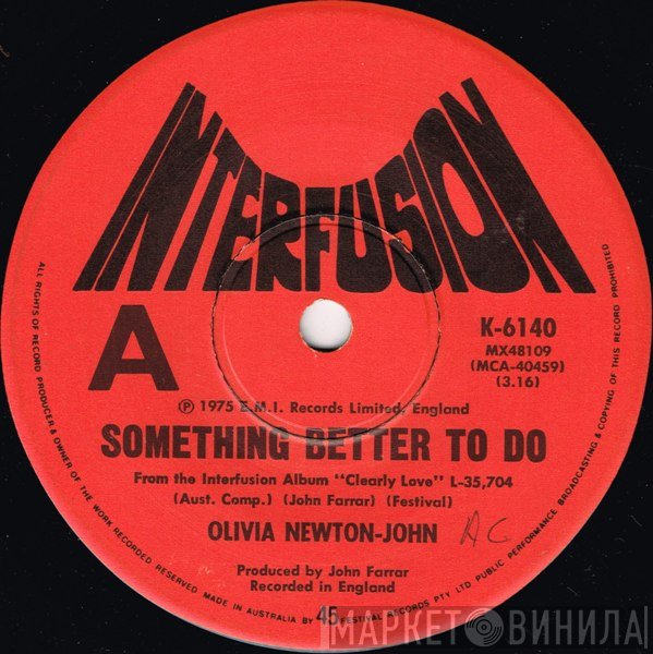 Olivia Newton-John  - Something Better To Do