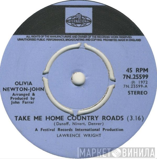 Olivia Newton-John - Take Me Home Country Roads