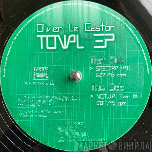 Olivier Le Castor  - Tonal EP