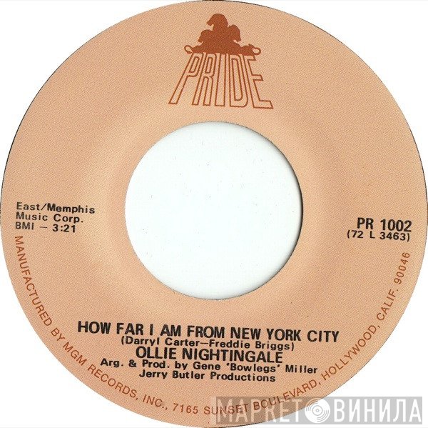 Ollie Nightingale - How Far Am I From New York City / May The Best Man Win