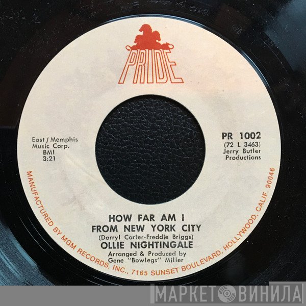 Ollie Nightingale - How Far Am I From New York City / May The Best Man Win