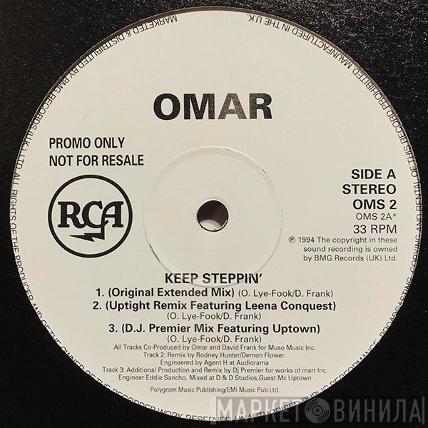 Omar - Keep Steppin'