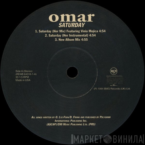 Omar  - Saturday