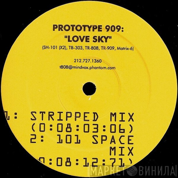 Omicron, Prototype 909 - Love Sky / E-Band
