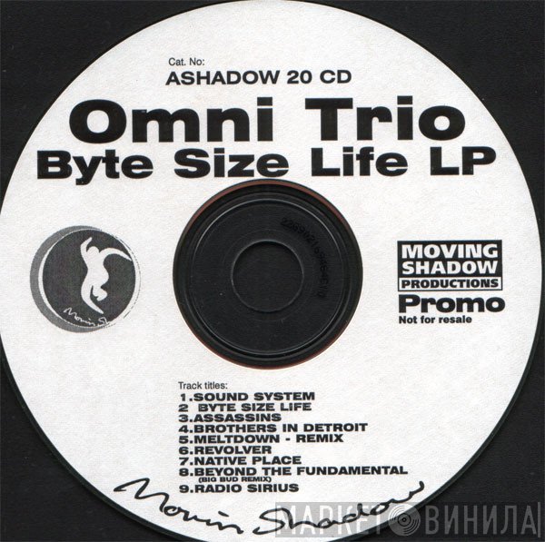 Omni Trio  - Byte Size Life LP