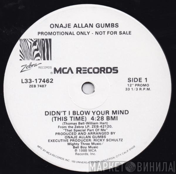 Onaje Allan Gumbs - Didn't I Blow Your Mind (This Time)