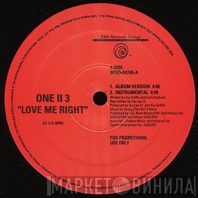 One II 3 - Love Me Right