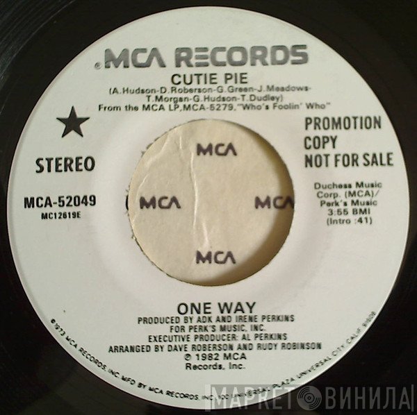 One Way  - Cutie Pie