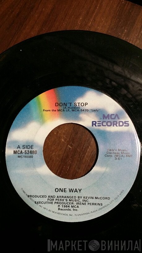 One Way  - Don't Stop
