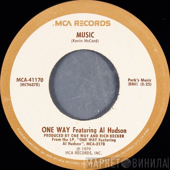 One Way Featuring Al Hudson  - Music