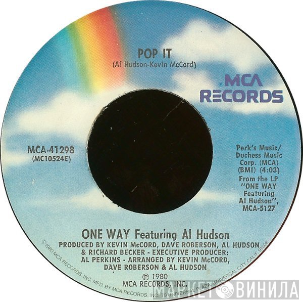 One Way Featuring Al Hudson  - Pop It