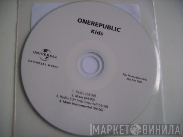 OneRepublic  - Kids
