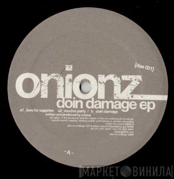 Onionz - Doin Damage EP