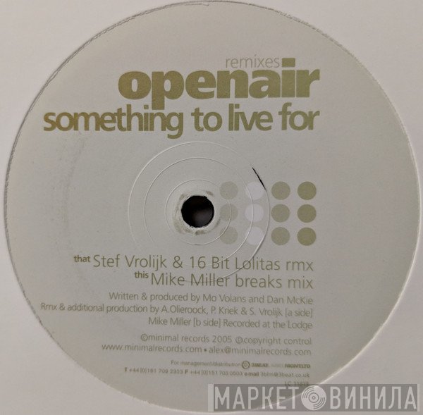 Openair - Something To Live For