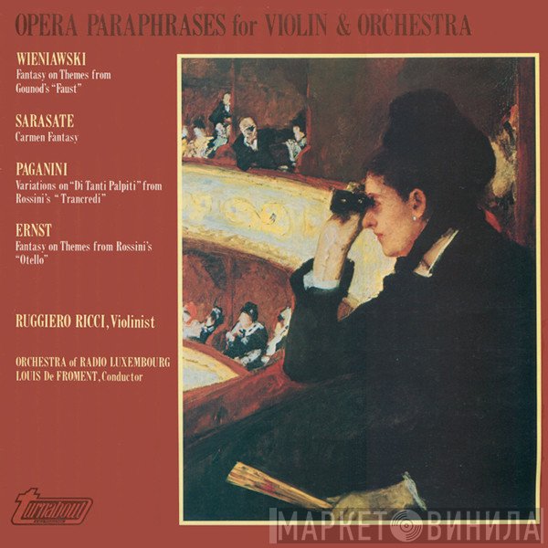  - Opera Paraphrases For Violin & Orchestra