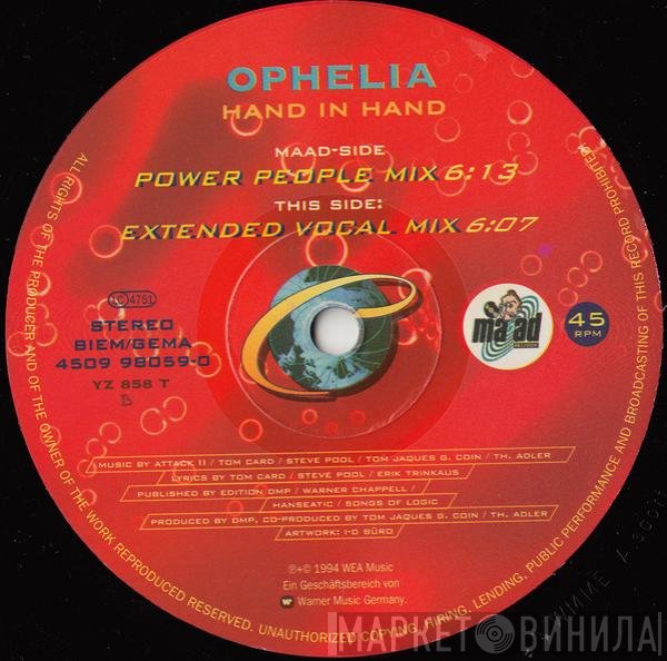 Ophelia  - Hand In Hand