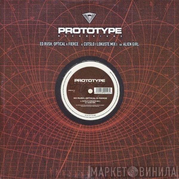 Optical, Fierce, Ed Rush - Cutslo (Lokuste Mix) / Alien Girl