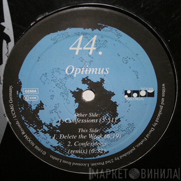 Optimus - Confessions