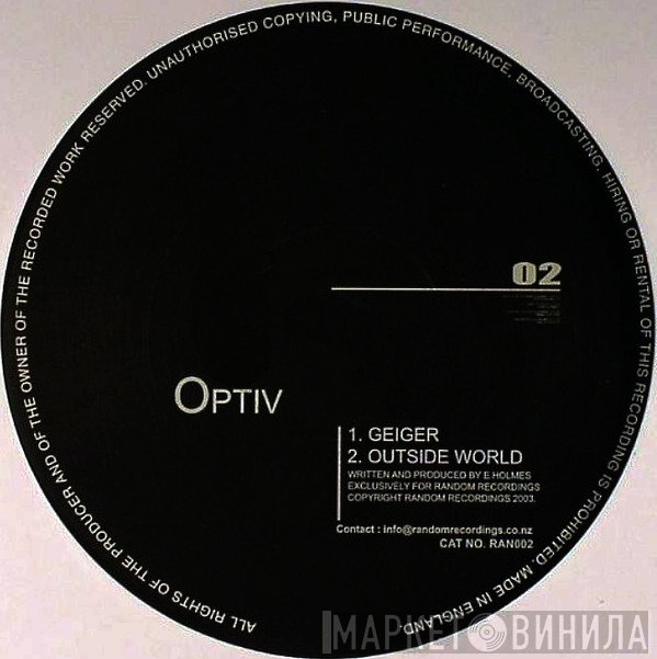 Optiv  - Geiger / Outside World