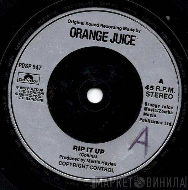 Orange Juice   - Rip It Up