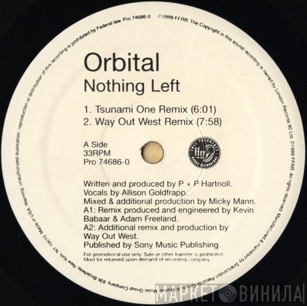 Orbital  - Nothing Left