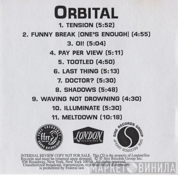 Orbital  - The Altogether