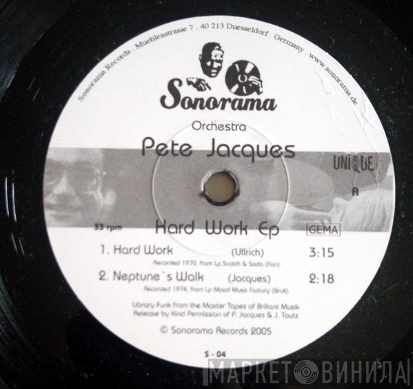 Orchester Peter Jacques - Hard Work EP