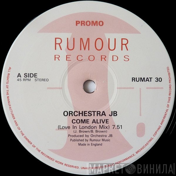 Orchestra JB - Come Alive