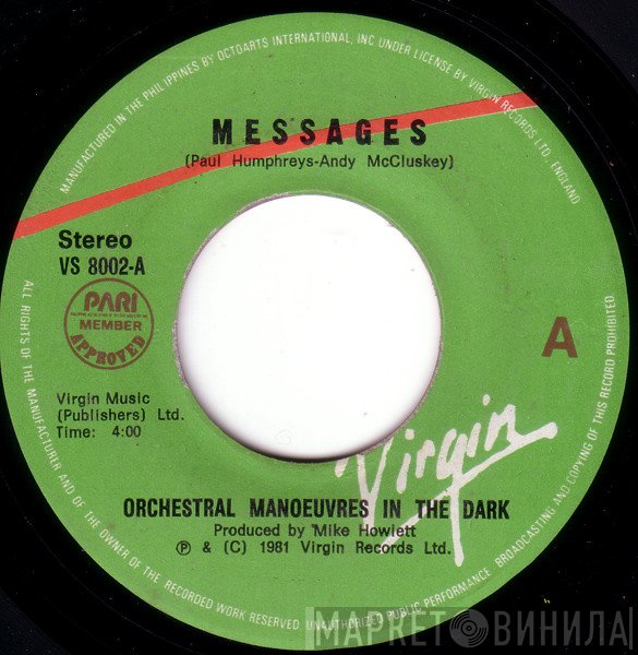 Orchestral Manoeuvres In The Dark  - Messages