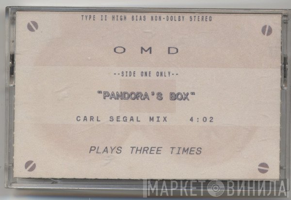 Orchestral Manoeuvres In The Dark  - Pandora's Box